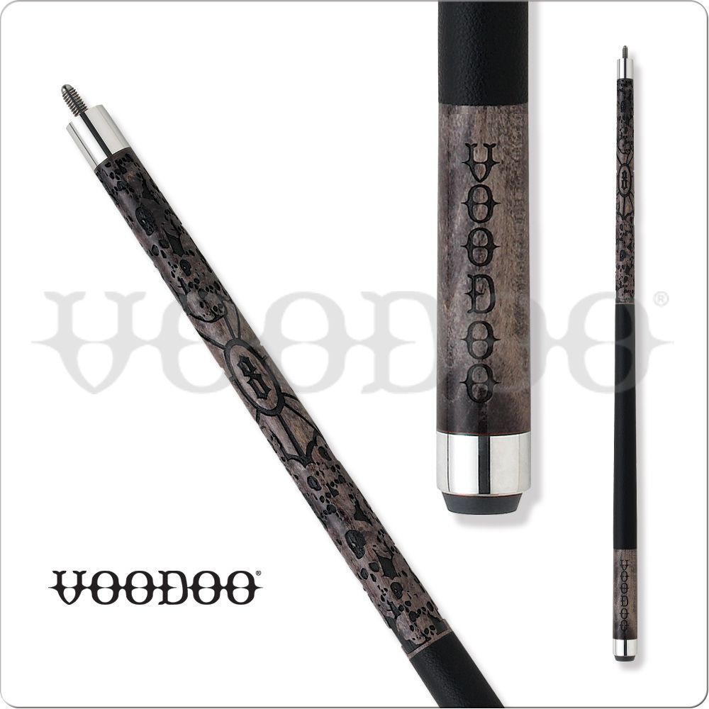 Voodoo Grey Spiderweb Pool Cue SKU: VOD11