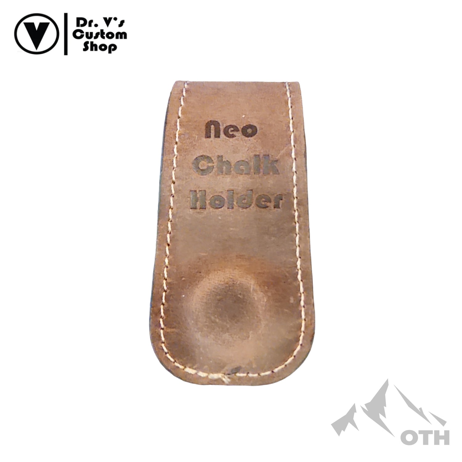 Dr. V's Chalk Holder Leather Belt Clip