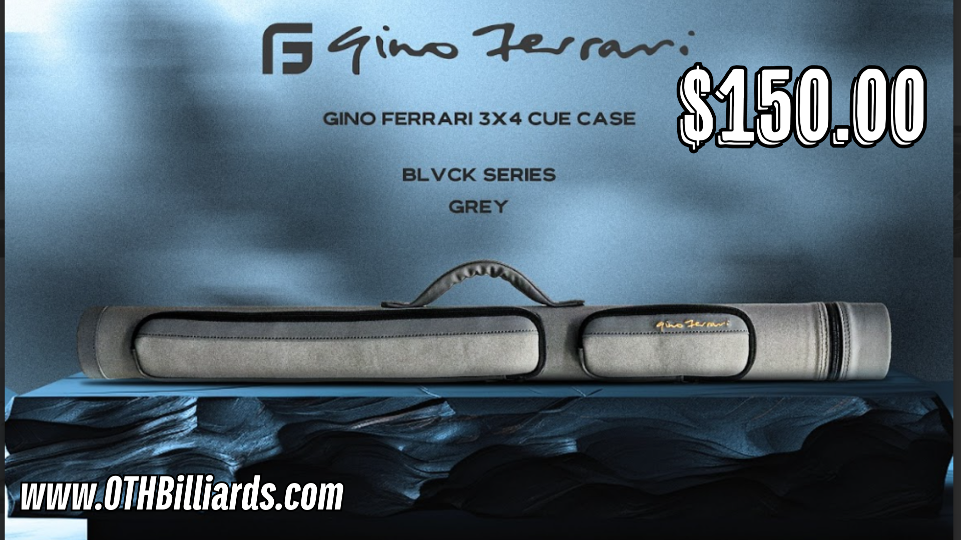 Gino Ferrari Blvck Series 3X4 Hard Case Grey