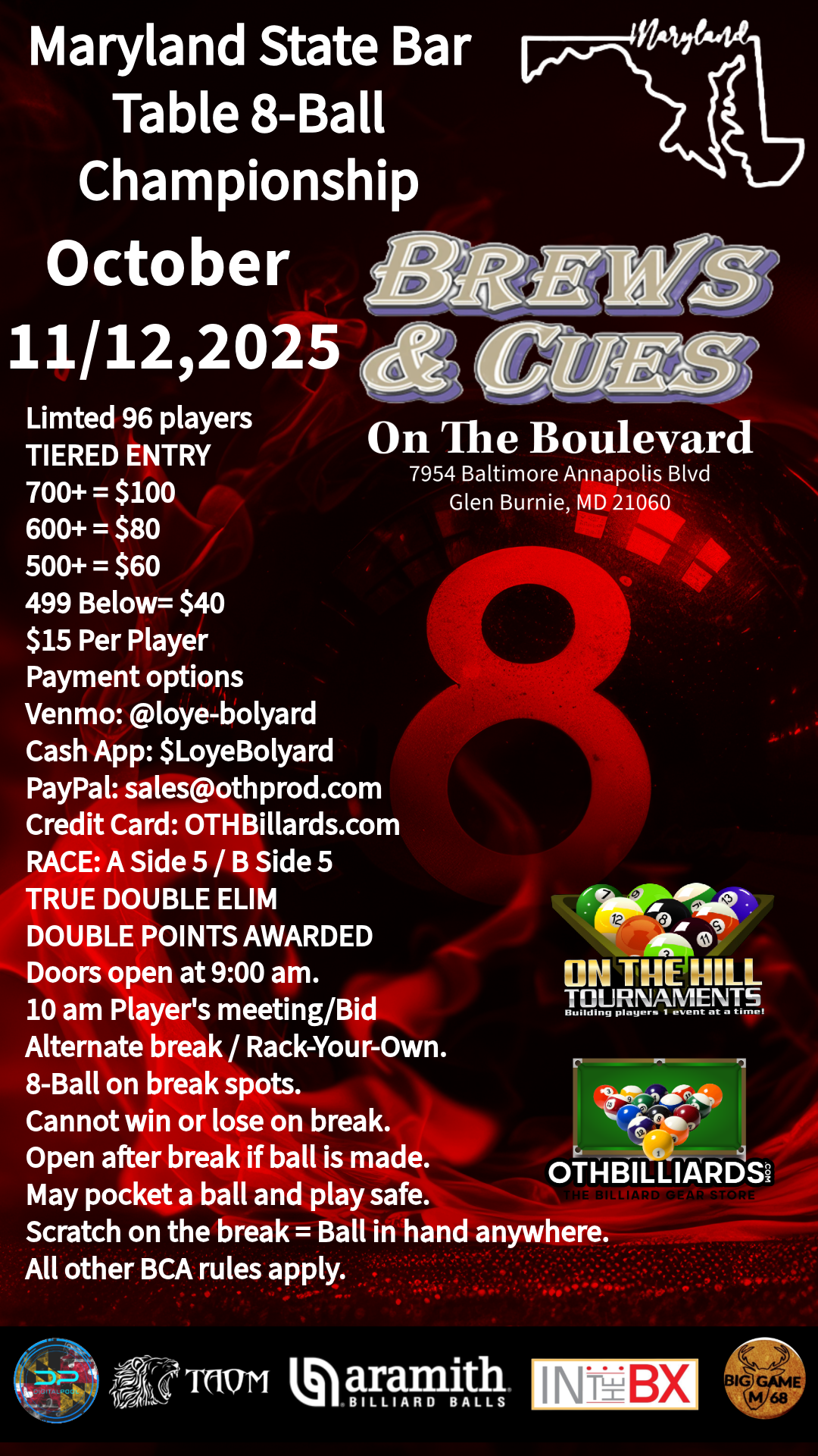 Maryland State Bar Table 8-Ball Championship