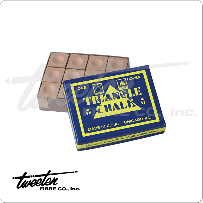 Triangle Chalk 12 Piece Box