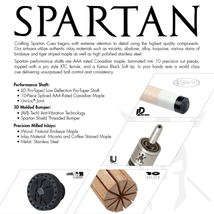 Spartan Pool Cue