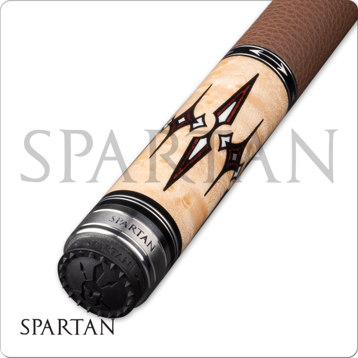 Spartan Pool Cue - Leather Wrap
