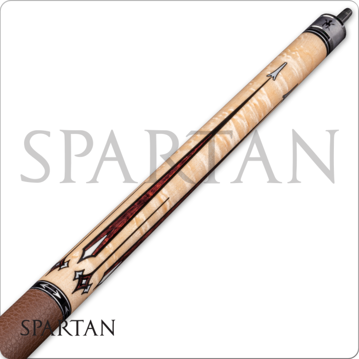 Spartan Pool Cue - Leather Wrap