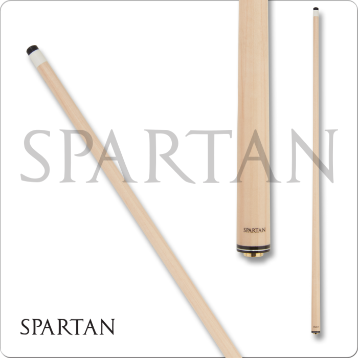 SPR10 Spartan Pool Cue - Leather Wrap